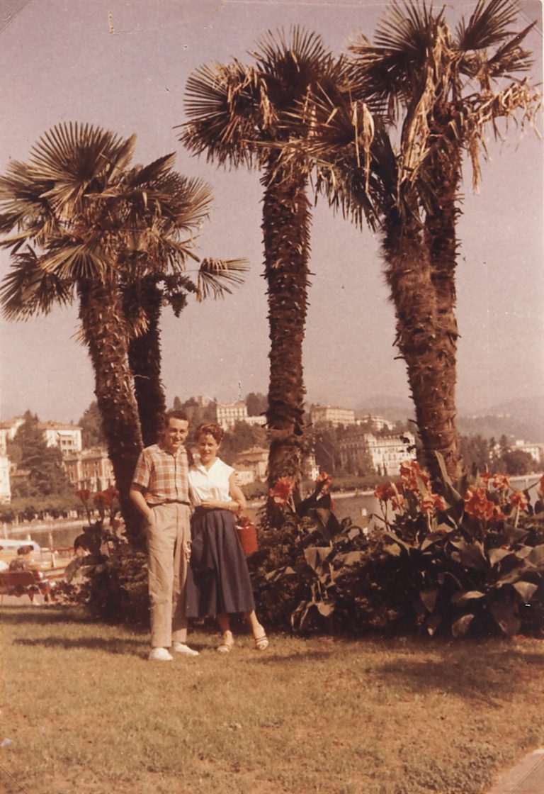 Urlaub im Süden. Da waren Armin und Gisela noch nicht verheiratet.
