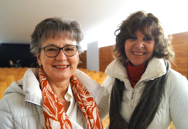 Margarethe Märk und Carmen Aberer lieben die Musik von Bonaccorso.