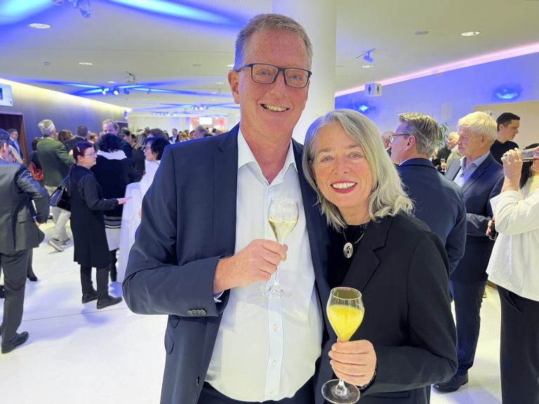 Monika Maria Bilgeri und Martin Giesinger genossen den Abend. <span class="copyright">franc</span>