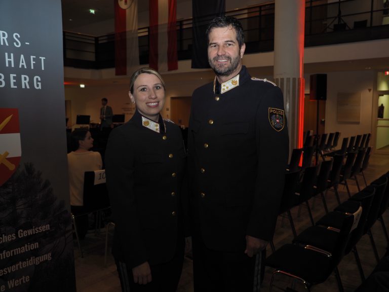 Melanie Bauernfeind und Christian Schwendinger.