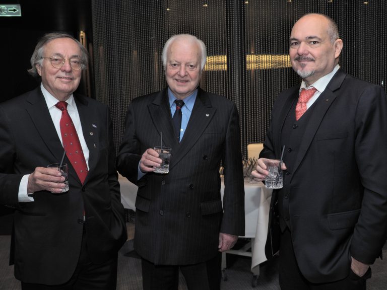 Honorarkonsul Wolfgang Meixner, Honorarkonsul Manfred Rützler und Honorarkonsul Lothar E. Wolff.