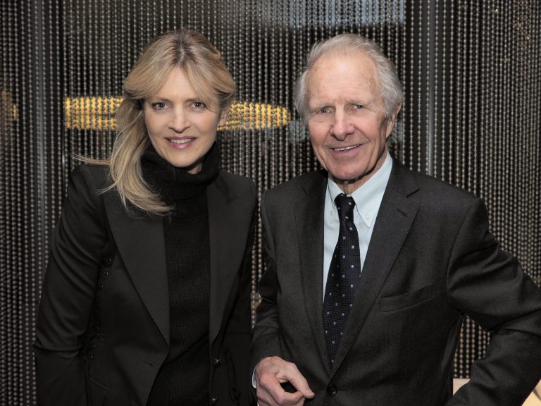 Katharina Wagensonner und Honorarkonsul Paul Senger-Weiss.