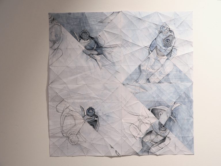 Die Unverfänglichkeit der Linie spielt in Birgit Pleschbergers Kunstwerken eine zentrale Rolle.