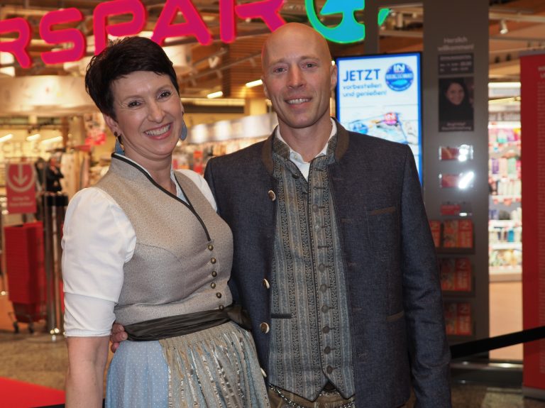 Unter den Gästen: Karin Laserer und Martin Uhlir.