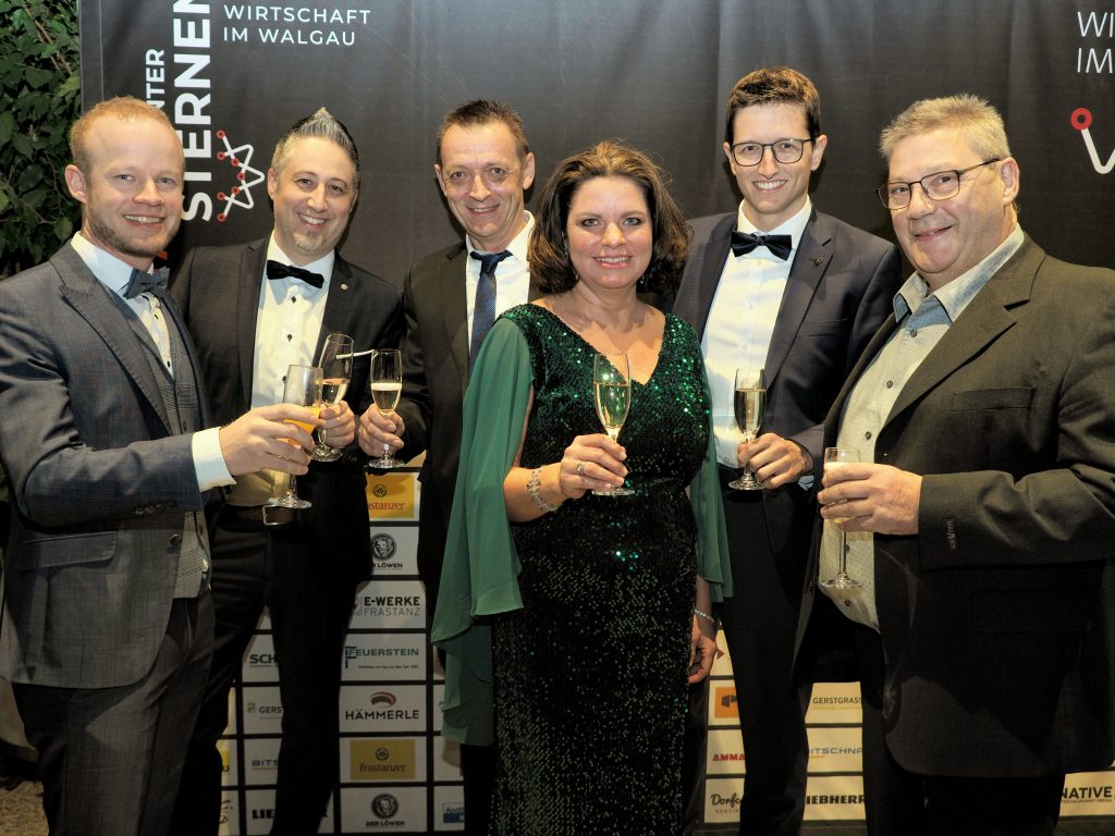 Glanzvoller Ball der Wirtschaft