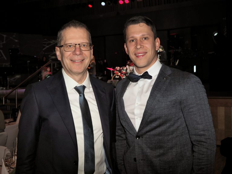 Markus Borg mit Sohn Michael.
