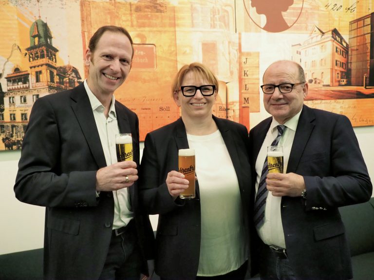 Michael Riedmann, Susanne Knünz und Walter Weber (Organisationsteam).