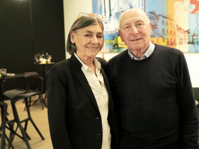 VLV-Präsidentin Helene Pflüger-Küng mit Gründungsmitglied Armin Hug.