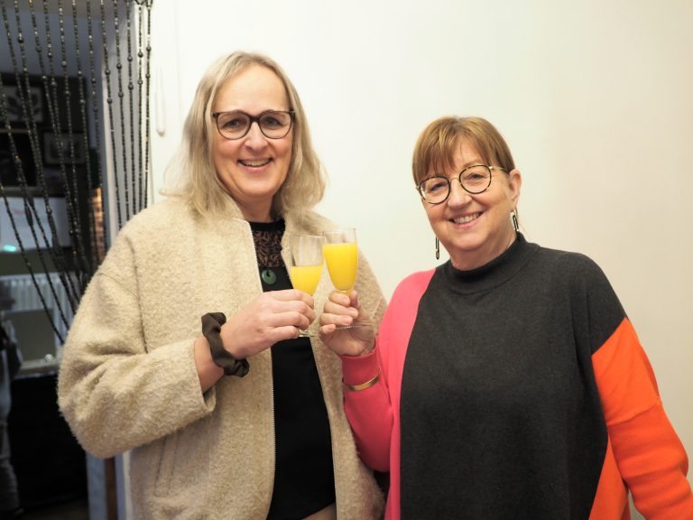 Anna Maria Ritter und Ingeborg Sams feierten mit.