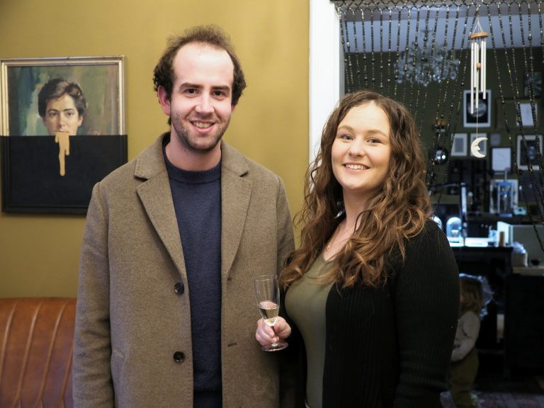 Fotograf Frederick Sams mit Kristina Becker (freistil).