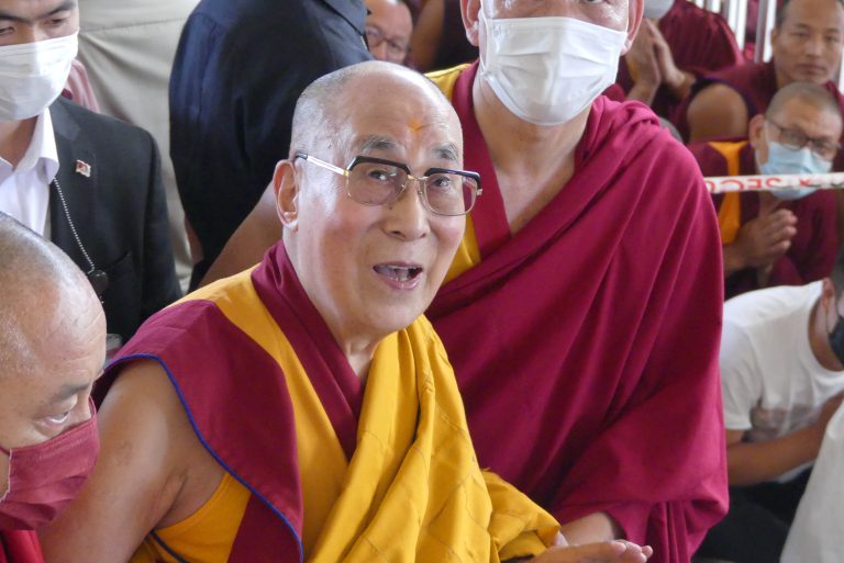 Der Dalai Lama ist das spirituelle Oberhaupt des tibetischen Volkes. <span class="copyright">Johannes Lins</span>