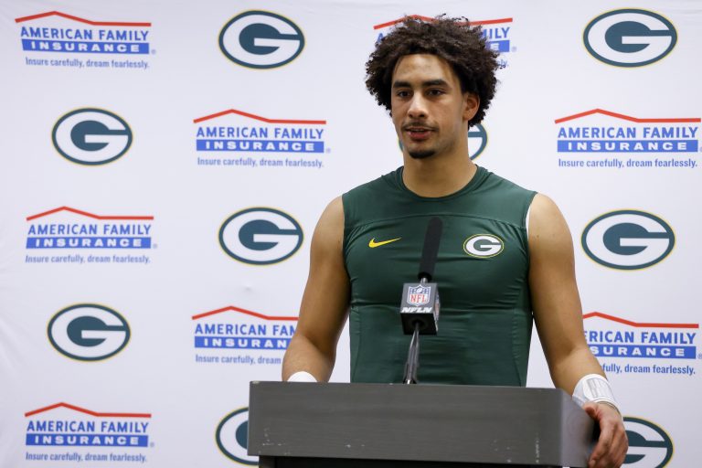 Jordan Love, Quarterback der Green Bay Packers. <span class="copyright">ap</span>