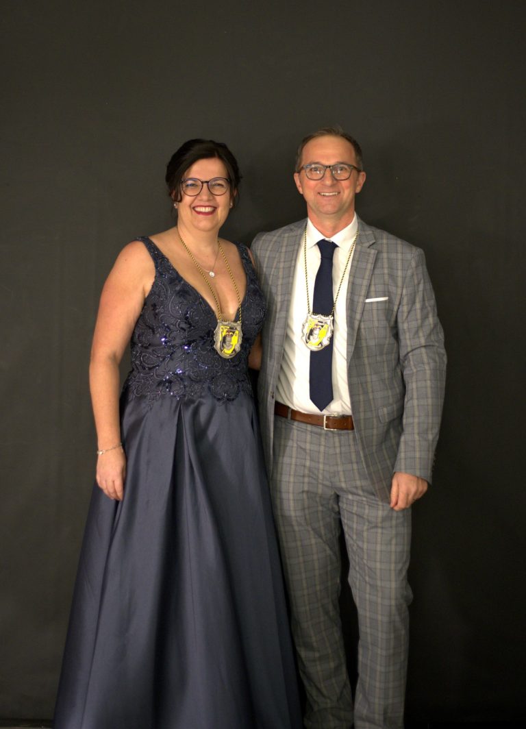 Altprinzessin Simone und Altprinz Hubert.
