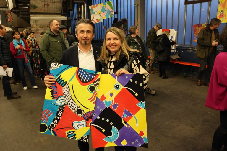 Bürgermeister Jürgen Bachmann und Gattin Sabine.