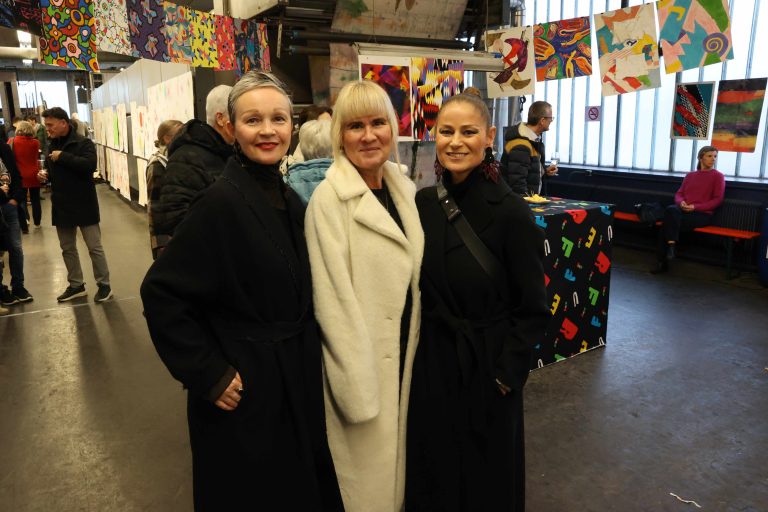 Anita Keckeis (Kex Spitzenkultur), Yvonne Scherrer und Carmen Dünser (beide Getzner Textil).