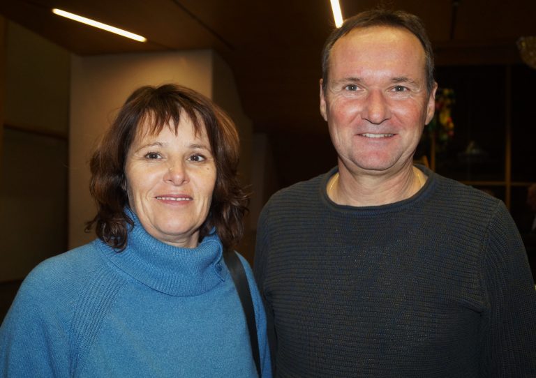 Wilma und Werner Schneller aus der Bibliothek Altach.