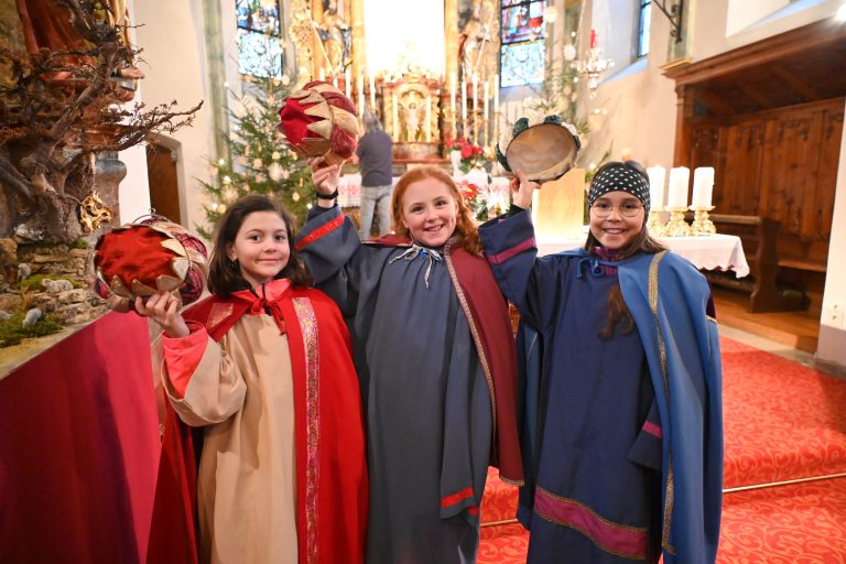 Die Brazer Sternsinger hatten ihren Spaß.