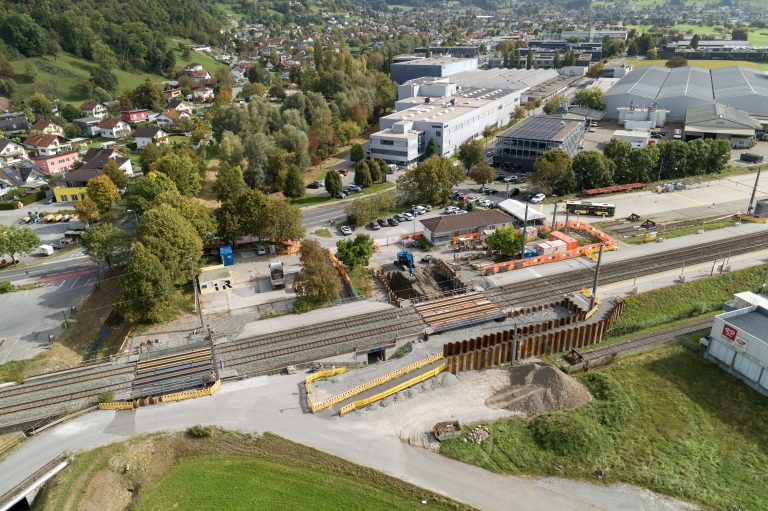 Der Umbau der Haltestelle Klaus soll bis Sommer fertig sein. <span class="copyright">ÖBB</span>