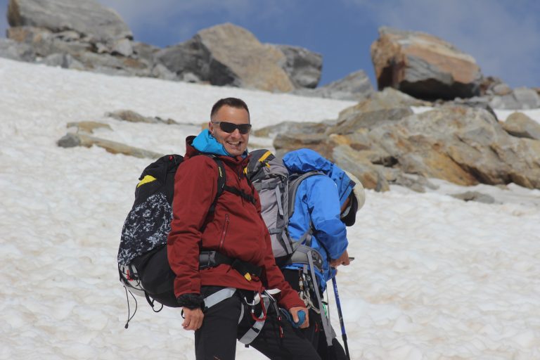 Martin Frohner ist ein Naturfreund. Zu seinen Freizeitaktivitäten zählt Bergsteigen. <em><span class="copyright">FROHNER</span></em>