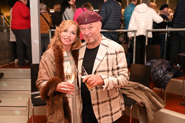 Kabarettfans: Catrin und Heinz Wendel.