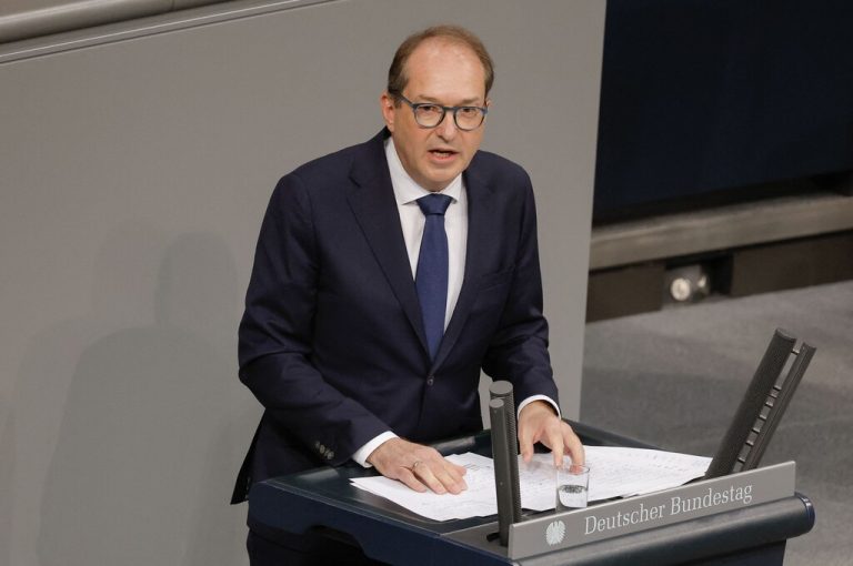 CSU-Gruppenchef Alexander Dobrindt ortete, dass die 