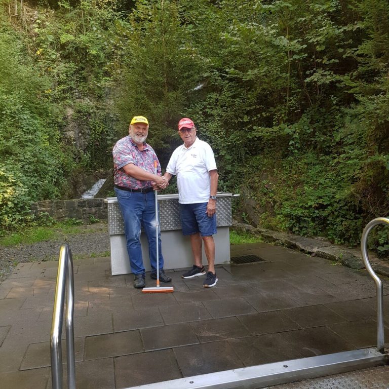 Danke an Manfred für seine tägliche Fürsorge.KAC Rankweil