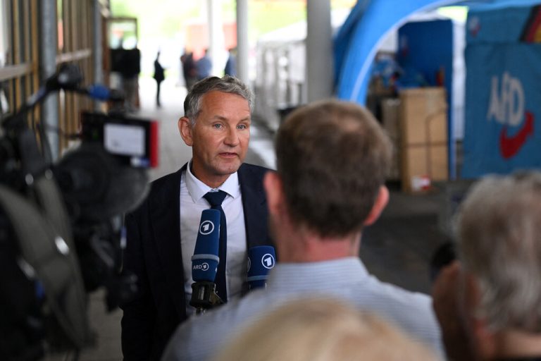 Die AFD des Rechtsextremen Björn Höcke führt in Thüringen die Umfragen an.Reuters