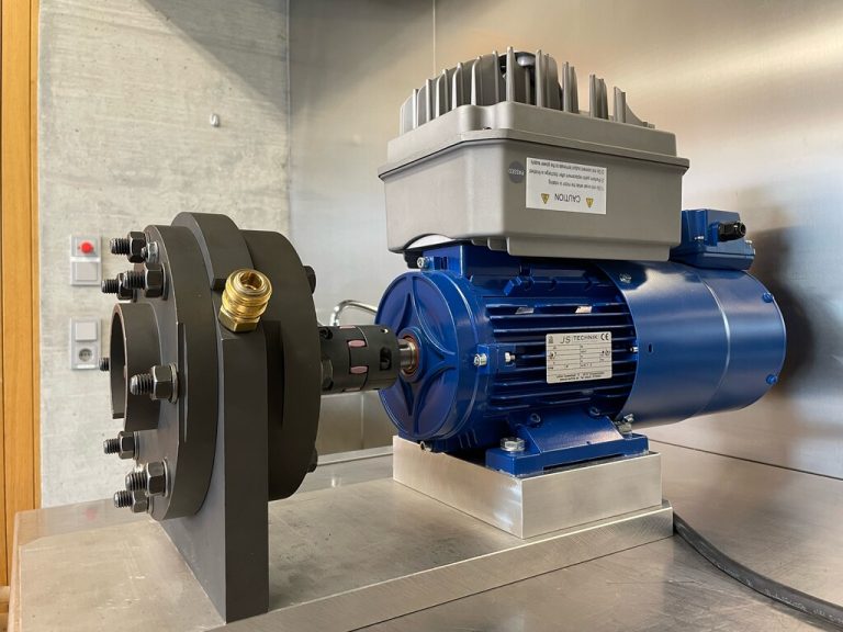 Die Entwicklungsarbeit steckt im dunkelgrauen Bauteil. fautech