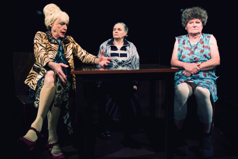 „Die Präsidentinnen“ von Werner Schwab in einer Aufführung des Theaters Wagabunt. Caro Stark (2)