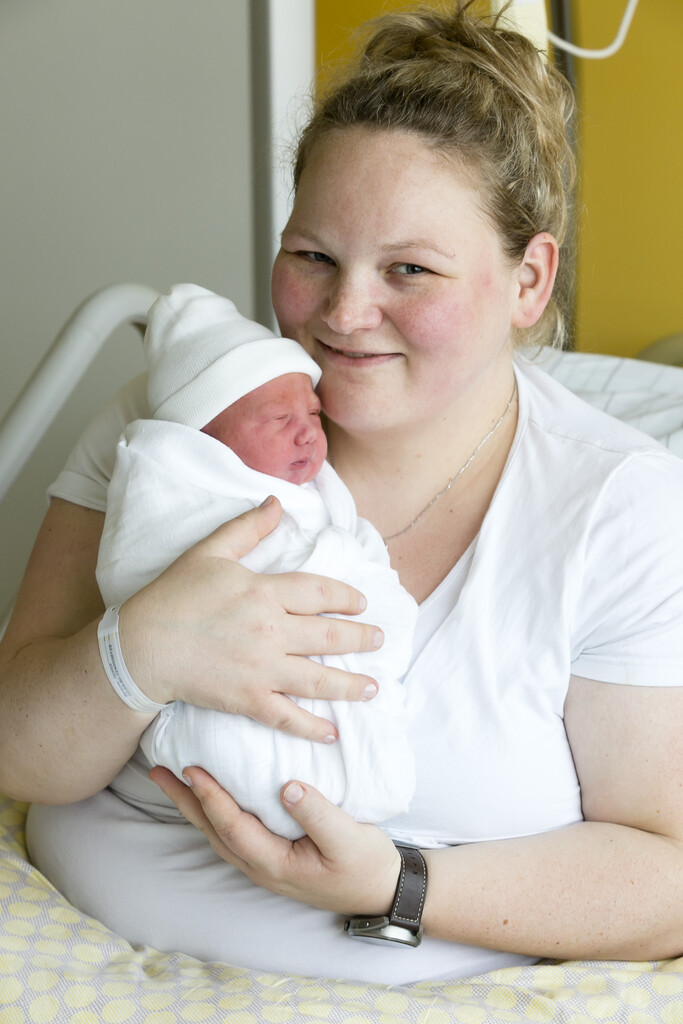 Luana ist das Neujahrsbaby