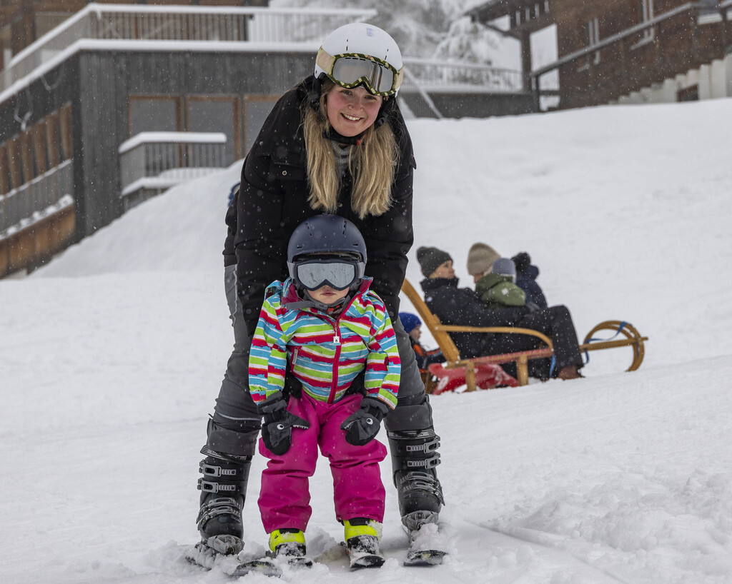 Winter feiert ein Comeback