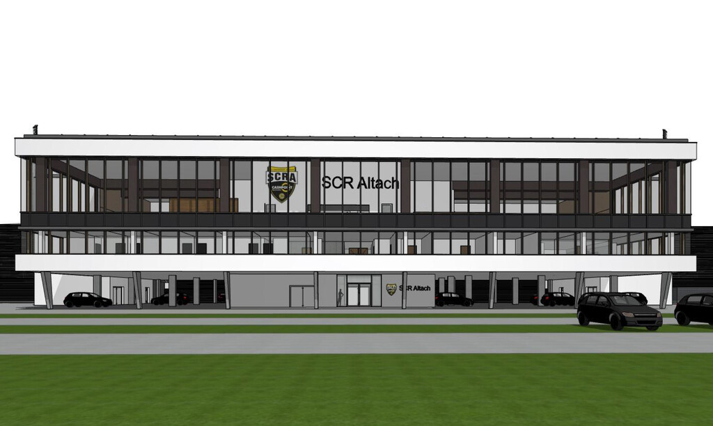 13 Millionen Euro investiert  der SCR Altach in das neue Business-Gebäude. »C1