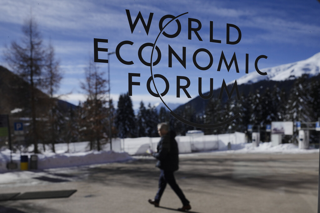 Eröffnung in Davos