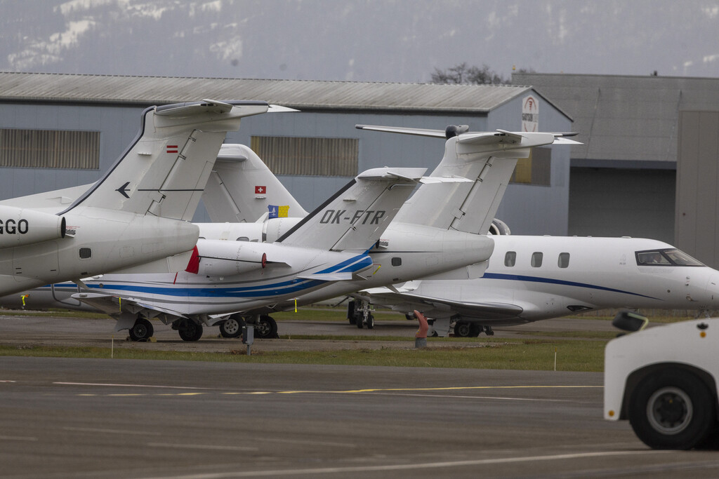 Das WEF in Davos ist gestartet: Die Weltelite fliegt auch auf Altenrhein. »a4