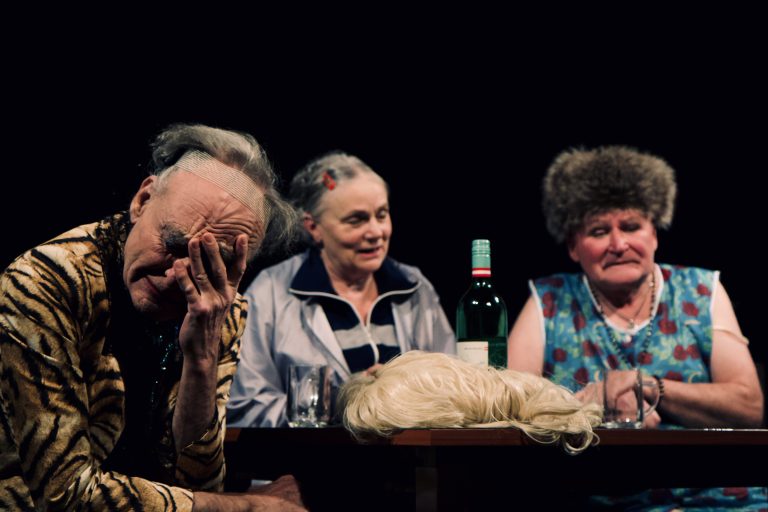 Die drei älteren Damen Erna, Grete und Mariedl. <span class="copyright">Caro Stark</span>