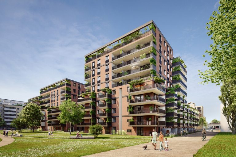 Im Wiener Wohnquartier Attemsgarten wurden 215 Wohnungen übergeben.