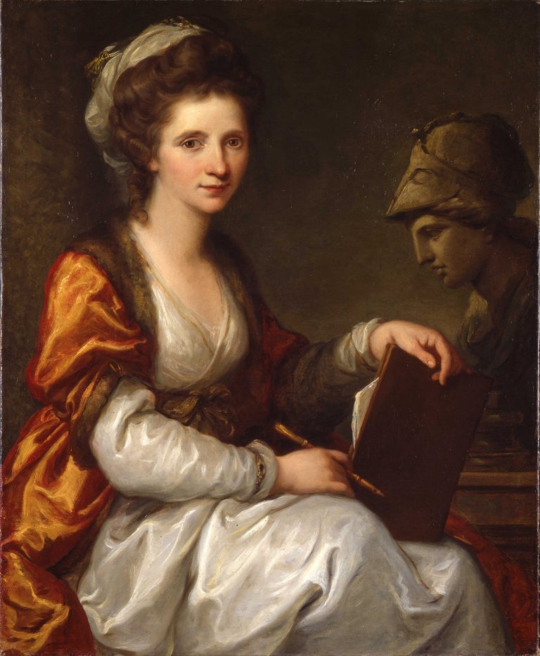 Angelika Kauffmanns Mitgliedschaft in der Royal Academy unterstrich ihre herausragende Stellung in der Kunstwelt. <span class="copyright">Mark Asher Photography/Royal Academy of Arts </span>