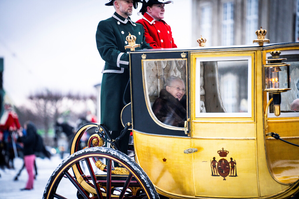 Letzte Kutschfahrt für die dänische Königin Margrethe II.