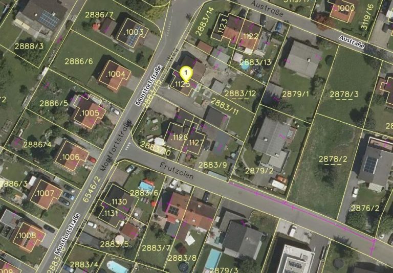 © Land Vorarlberg: data.vorarlberg.gv.at, BEv (DKM); maps4news