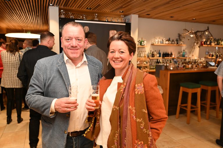 Vom Sternekoch zum Winzer: Franz Josef mit Marlies Loacker.