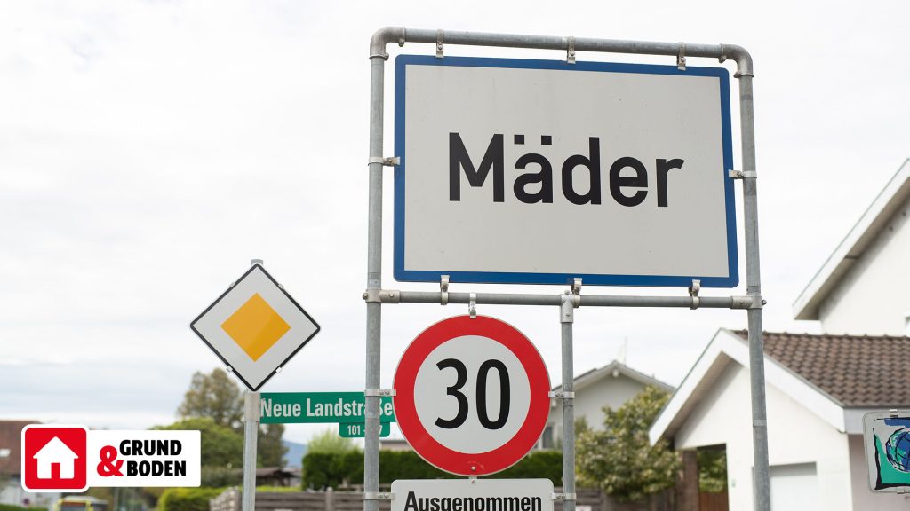 Wo ein Grundstück in Mäder um 2,28 Millionen Euro verkauft wurde