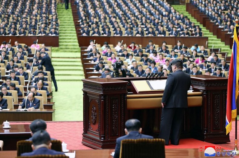 Nordkoreas Diktator Kim Jong-un wolle Südkorea als „Hauptfeind“ in der Verfassung verankern, wie staatliche Medien berichteten. AFp