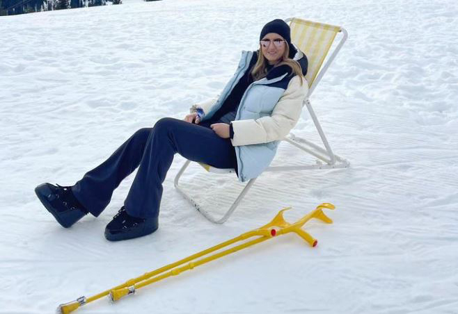 Eine Auszeit im Schnee. <span class="copyright">Privat</span>