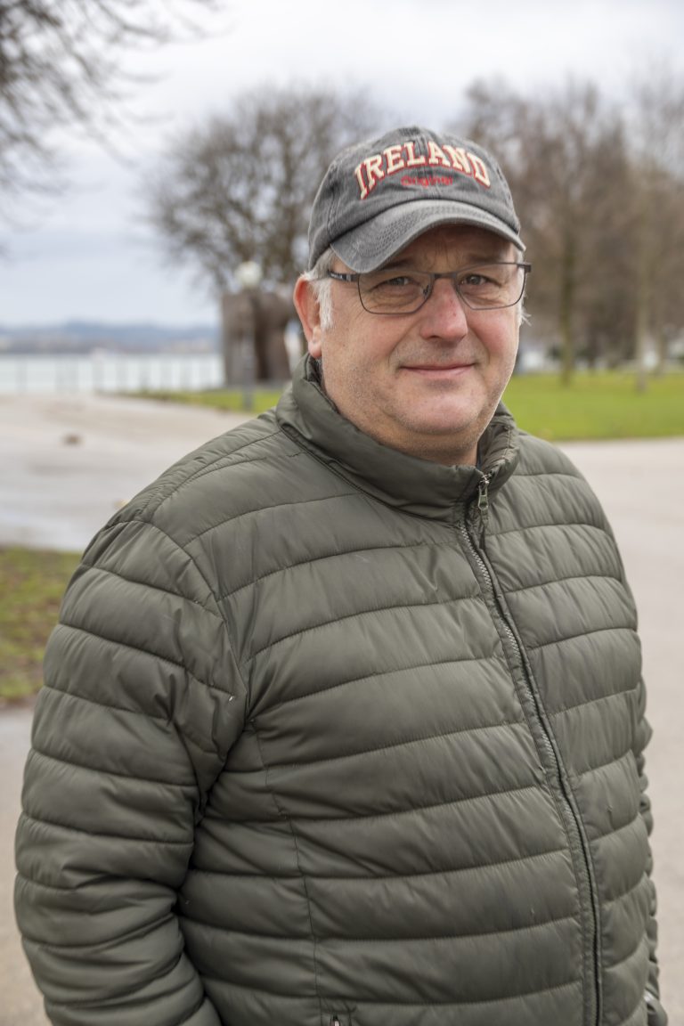 Erich Knappitsch, Leiter des Bauhofs in Bregenz, hat mit seinen Mitarbeitern am Neujahrstag ganze Arbeit geleistet.