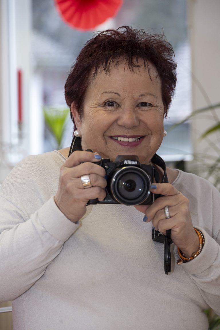 Ilse Anders ist eine begeisterte Fotografin.