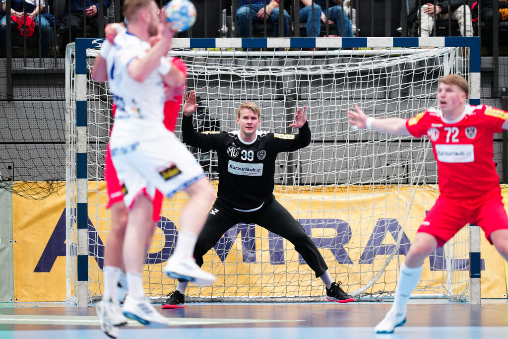 Goalie Häusle macht Werbung in eigener Sache für EM-Startplatz