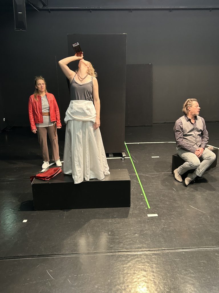 Regie führt Sabine Lorenz, das Bühnenbild stammt von Mandy Hanke, die Kostüme von Nicole Wehinger. <span class="copyright"> Theater Kosmos</span>