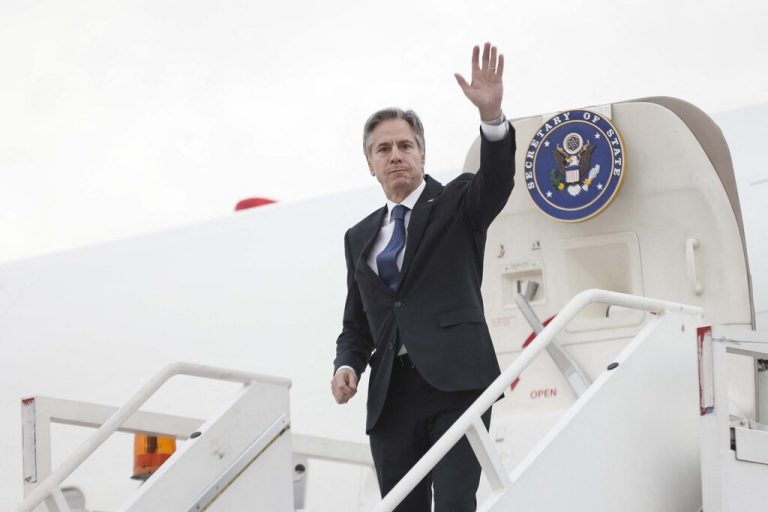 US-Außenminister Blinken reiste zum vierten Mal seit Kriegsbeginn nach Nahost. afp