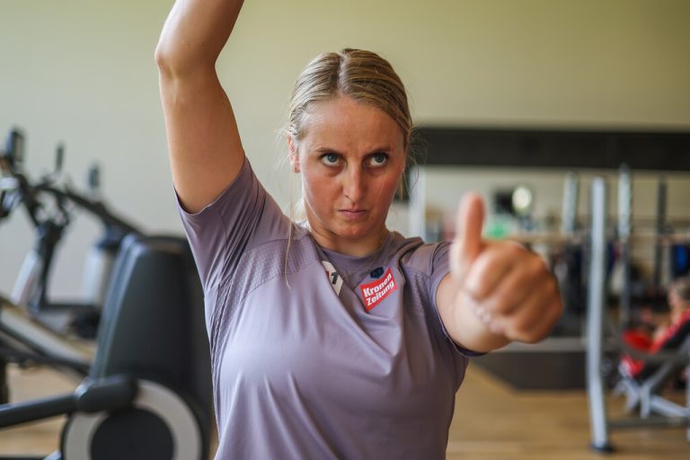 Zurück an den Start: Nina Ortlieb ist bereit, hart zu arbeiten.Steurer