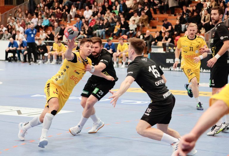 Im ÖHB-Cup-Achtelfinale musste sich Bregenz überraschend klar gegen die HSG Graz mit 34:44-Toren geschlagen geben und schied aus dem Bewerb aus. <span class="copyright">Hartinger</span>
